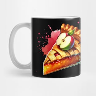 Apple Pie Love Kawaii Vintage Sweet Slice Retro Mug